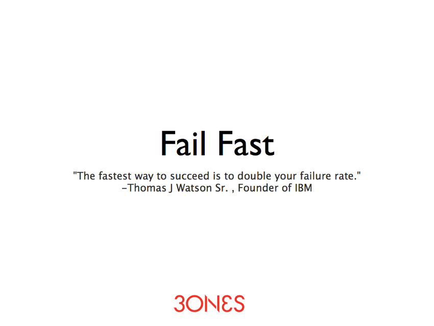 Fail fast quote