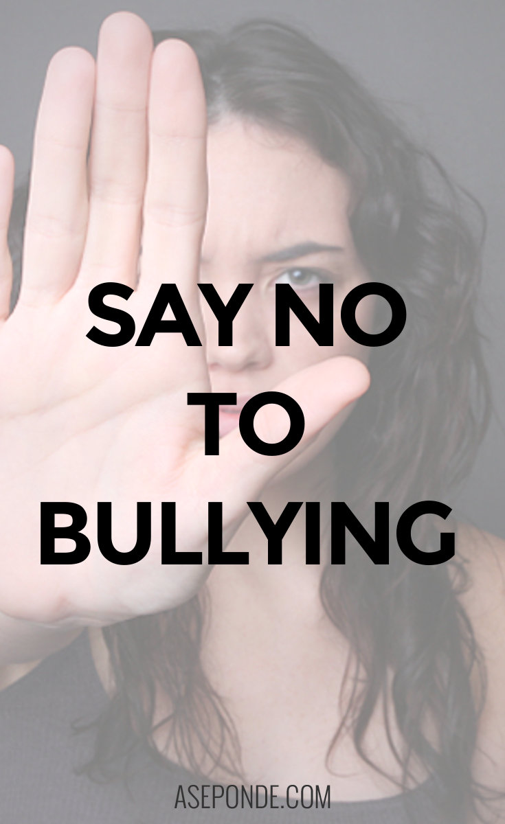 Say no to bullying