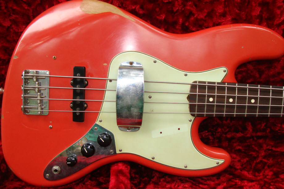 1964 Fender Jazz Bass Fiesta Red